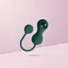 Magic Motion - Crystal Duo Smart Kegel. Zestaw 3 kulek gejszy. 2 sterowane na aplikację. Nieograniczony zasięg. 