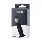Toyfa - Popo Pleasure Lupi. Realistyczne dildo analne w czarnym kolorze. Szczegółowe wykonanie i wysokiej klasy design to idealne połączenie dla miłośników penetracji analnej