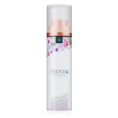 Exotiq - Massage Oil Sensual Soothing Jasmine. Olejek do masażu o doskonałej konsystencji. Zapach słodko zmysłowego jaśminu