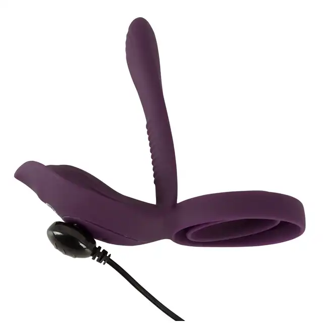Couples Choice - RC Couples Vibrator 2. Niesamowity wibrator dla Par. Stymuluje łechtaczkę, punkt G, penisa oraz jądra. Nowe doznania podczas penetracji. 