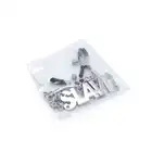 Oproducts - Nipple Clamps Slave. Klamerki na sutki z łańcuszkiem i stalowym napisem `Slave`