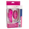 Calexotics - Remote Flicker Panty Teaser Pink - wibrator do majtek ze zdalnie sterowanym pilotem. Wyposażony w przyjemny język