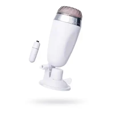 A-Toys - Coochy. Masturbator z wibracjami w formie waginy. Poręczna obudowa z przyssawką i regulacją kąta nachylenia
