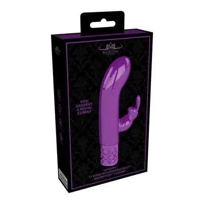 Dazzling - Rechargeable Silicone Bullet - Purple