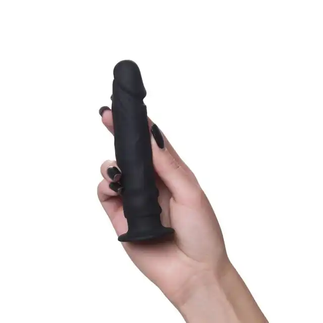 A-Toys - Arkn. Realistyczne dildo analne z mocną przyssawką. Analna przyjemność zamknięta w 14cm