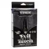 Calexotics - Naughty Bitch Lipstick Vibrator. Wibrator punktowy w formie dyskretnej, czarnej szminki. 10 potężnych funkcji wibracji ukryte w 10cm mini wibratorku. Idealny dla odważnych kobiet