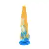 Kiotos Monstar - Beast 17. Intrygujące dildo w kształcie penisa kosmicznej bestii. Ciekawe tekstury. 25,5 cm długości, 5,5 cm średnicy