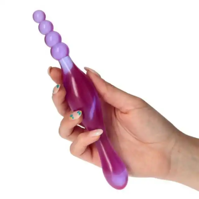 Bestseller - Galaxy Anal Phallus. Uniwersalne elastyczne dildo analno-waginalne. Produkt unisex, dla każdego miłośnika penetracji