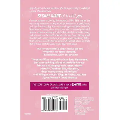 Anonymous - Secret Diary Of a Call Gril . Anglojęzyczny bestseller. Pamiętnik dziewczyny na telefon. 