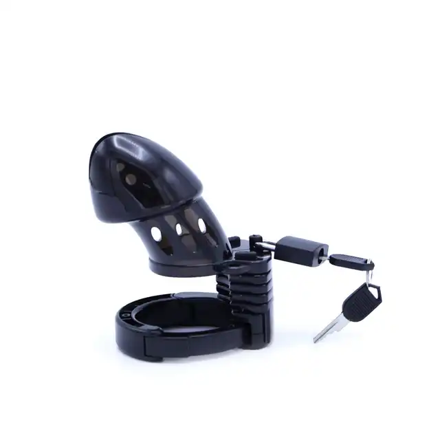 Oproducts - Plastic Adjustable Chasity Device. Lekka klatka na penisa o regulowanej średnicy 