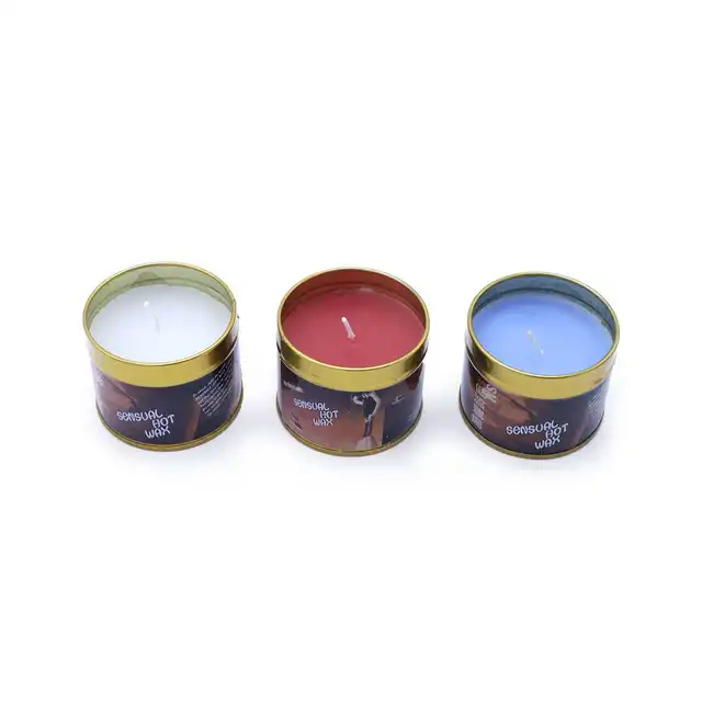 Sensual - Hot Wax Candle. Świeca do BDSM z niską temperaturą topnienia. Kolor wybierany losowo 