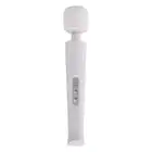 Candy Pie - Magic Wand White. Potężny wibrator typu magiczna róźdżka do stymulacji łechtaczki i masażu ciała. Elegancki design w śnieżnobiałym kolorze