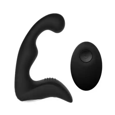 Elys - Anal Convex P Spot. Wibrujący stymulator prostaty o ergonomicznym kształcie, 9 funkcji wibracji sterowane pilotem