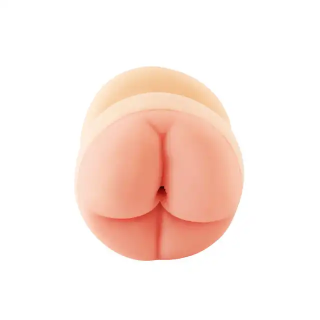 Kiotos - Butt Plug Masturbator 2 in 1. Masturbator i korek analny w jednym. Cyberskóra, teksturowany rękaw i kształtne pośladki!