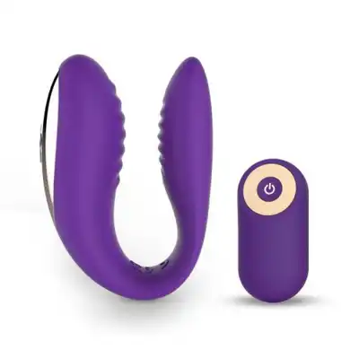 Femme Toys - Love Nest Purple. Wysokiej jakości wibrator dla par ze zdalnym sterowaniem. Poznajcie korzyści płynące z dodatkowej stymulacji podczas stosunku