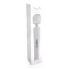 Candy Pie - Magic Wand White. Potężny wibrator typu magiczna róźdżka do stymulacji łechtaczki i masażu ciała. Elegancki design w śnieżnobiałym kolorze
