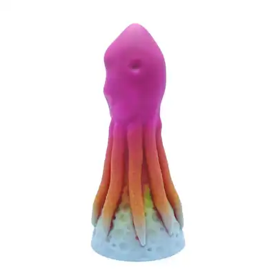 Kiotos Monstar - Beast 54. Wielkie dildo w kształcie ośmiornicy. 29 cm długości, 8 cm średnicy