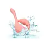 Calexotics - Elle Liquid Silicone Bunny Pink - wibrator premium o ergonomicznym kształcie z wyjątkowym króliczkiem do stymulacji
