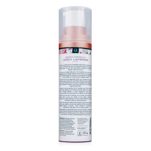 Exotiq - Massage Oil Sensual Lovely Lavender. Płynny olejek do masażu o subtelnym zapachu lawendy