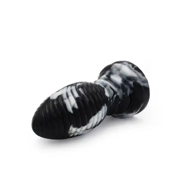 Kiotos Monstar - Beast 5. Unikalne dildo z przyssawką w kształcie jaja fantastycznej bestii. 6,5 cm średnicy i 16,5 cm długości 