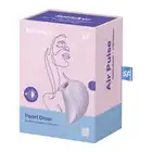 Satisfyer - Pearl Diver Violet. Stymulator łechtaczki w kształcie delikatnej muszelki. 11 trybów pulsacji i 12 wibracji 