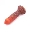 Kiotos Monstar - Beast 40. Penis smoka z łuskami. Niezwykłe dildo 19 cm długości, 4,8 cm średnicy