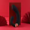 Shunga - MIYO - Intimate massager black - luksusowy wibrator do perfekcyjnej stymulacji punktu G oraz łechtaczki! Wyjątkowo cichy