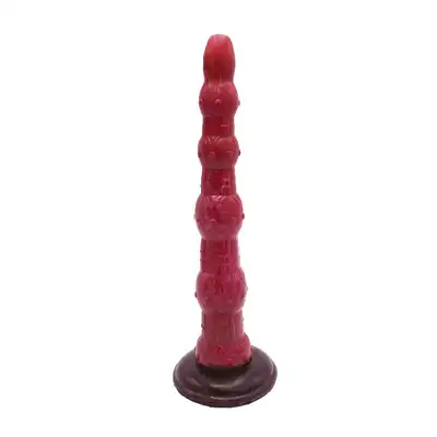 Kiotos Monstar - Beast 45. Mega długie zwierzęce dildo z 4 zgrubieniami. 37,5 cm długości, 5,7 cm średnicy