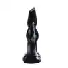 Kiotos Monstar - Beast 11. Dildo w kształcie penisa kosmity. Prążkowane, nieregularne. 25,5 cm długości, 6 cm średnicy