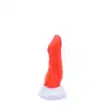 Kiotos Monstar - Beast 52. Teksturowane dwukolorowe dildo zwierzęcego potwora. 20,5 cm długości, 5 cm średnicy