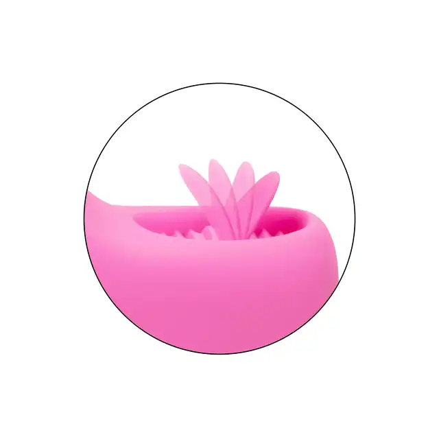 Calexotics - Butterfly Kiss Flicker Pink - wibrator do punktu G i intensywny języczek do stymulacji oralnej 