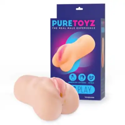 Toyz 4 Lovers - Alma's Play. Kompaktowy masturbator w realnym kształcie pochwy. Realny efekt, zewnętrzne wykończenie i wewnętrzna stymulująca faktura 