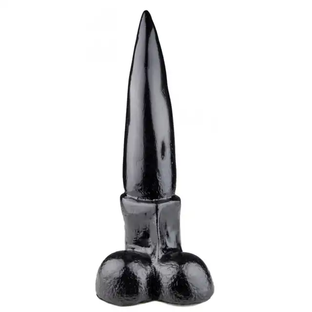 Kiotos Monstar - Kangaroo. Dildo w kształcie penisa kangura z wyraźnymi jądrami. 33 cm długości, 7 cm średnicy i solidna podstawa