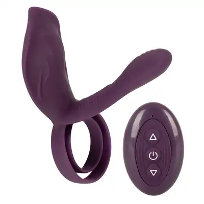 Couples Choice - RC Couples Vibrator 2. Niesamowity wibrator dla Par. Stymuluje łechtaczkę, punkt G, penisa oraz jądra. Nowe doznania podczas penetracji. 