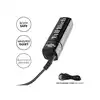 Calexotics - Naughty Bitch Lipstick Vibrator. Wibrator punktowy w formie dyskretnej, czarnej szminki. 10 potężnych funkcji wibracji ukryte w 10cm mini wibratorku. Idealny dla odważnych kobiet