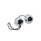 Toyz 4 Lovers - Orgasm Silver Balls. Srebrne kulki gejszy z drgającymi kulkami wewnątrz. Idealne do treningu i stymulacji waginalnej