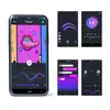 Magic Motion - Crystal Duo Smart Kegel. Zestaw 3 kulek gejszy. 2 sterowane na aplikację. Nieograniczony zasięg. 