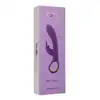 7Candy - Grip Hot Rabbit Purple. Wibrator do punktu G z króliczkiem do łechtaczki. Elegancki odcień fioletu z dodatkiem złota 