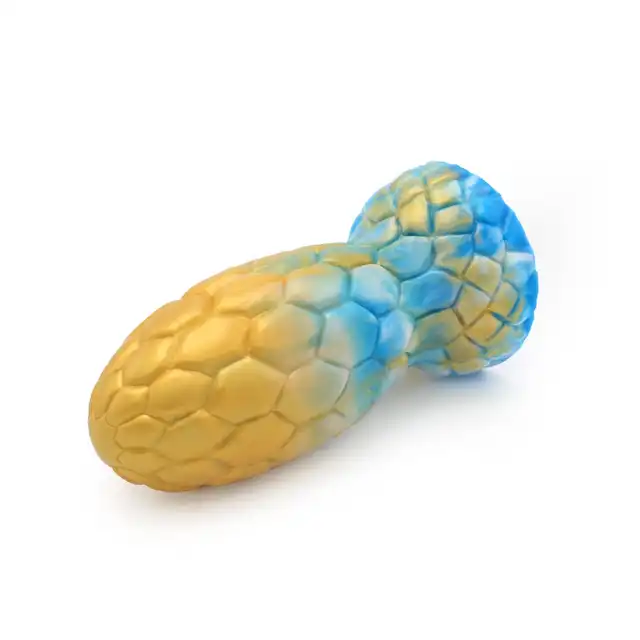 Kiotos Monstar - Beast 7. Unikatowe dildo w formie smoczego jaja. 7,5 cm średnicy. Ideał dla fanów fantasy 