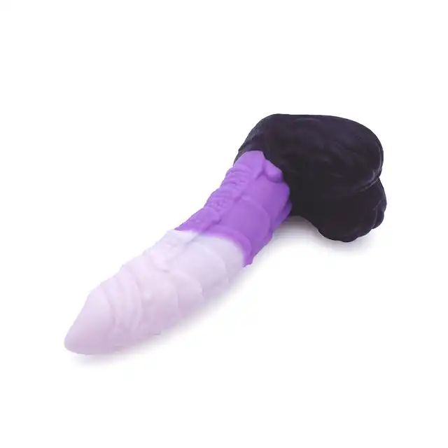 Kiotos Monstar - Beast 53. Smocze dildo z łuskami. Świetna tekstura. 24,5 cm długości, 6 cm średnicy