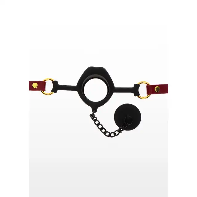Taboom - Kinky Gag With Plug. Całkowicie podniecający knebel do ust z możliwością zamkęcia. Urozmaić swoje zabawy BDSM i ucisz swojego partnera