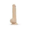 Real Fantasy - Quentin Realistic Dildo. Realistyczne silikonowe dildo z przyssawką. Hipoalergiczny materiał silexpan. 24 cm długości, 4,5 cm średnicy
