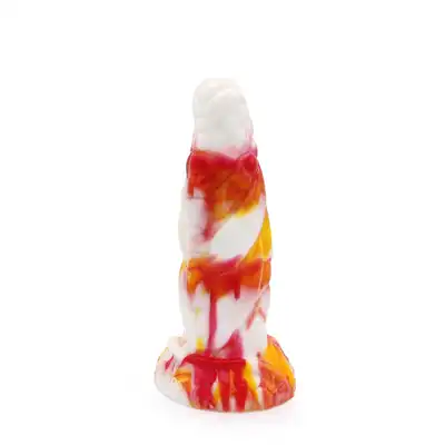 Kiotos Monstar - Beast 8. Mięsiste dildo bestii z gadzimi łuskami o długości 20,5 cm i średnicy 6,5 cm 