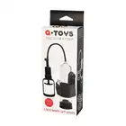 A-Toys - Vacuum Pump. Przezroczysta pompa do penisa z funkcją wibracji. Wzmocnij erekcję, powiększ penisa i stymuluj go w wyjątkowy sposób