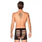Obsessive - M104 bokserki S/M/L - męskie bokserki z odważnymi i kuszącymi wycięciami. Nowoczesny krój