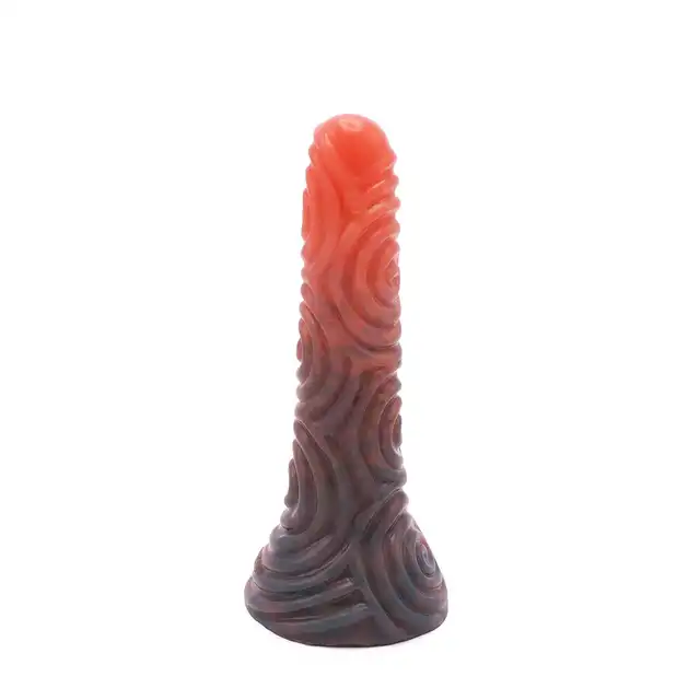 Kiotos Monstar - Beast 41. Dildo bestii z niezwykłą teksturą. 21 cm długości, 4,3 cm średnicy. Bardzo ozdobne. 