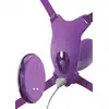 Fantasy For Her - G-Spot Butterfly Strap-On - elastyczny pas z wibratorem do punktu G. Baw się w domu i na mieście! 