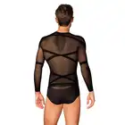 Obsessive - T101 long sleeve S/M/L - męska koszulka z długim rękawem z elastycznej dzianiny. Podkreśli ciało 