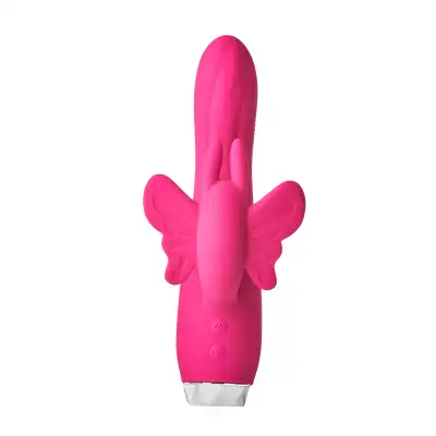 FLIRTS BUTTERFLY VIBRATOR PINK