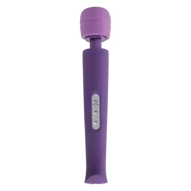 Candy Pie - Magic Wand Purple. Potężny wibrator typu magiczna róźdżka do stymulacji łechtaczki i masażu ciała.  Elegancki design w kolorze soczystej śliwki
